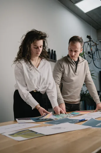 Merkidenteit overleg tussen Rik Mulder en Bo Dekkers