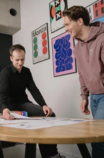 Merkidentiteit workshop door Rik en Stijn